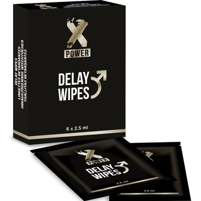 Xpower Delay Wipes 6 Units