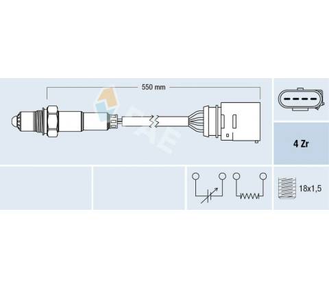 Lambda sonda FAE 77150
