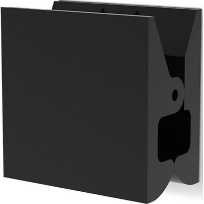 DECOR WALTHER Държач за кърпа Pinch квадратен 5 см черен мат (0907260)