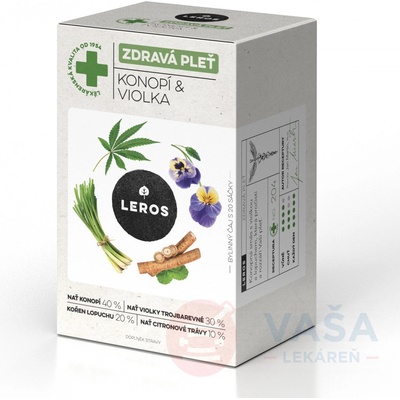 Leros ZDRAVÁ PLEŤ 20 x 1,5 g