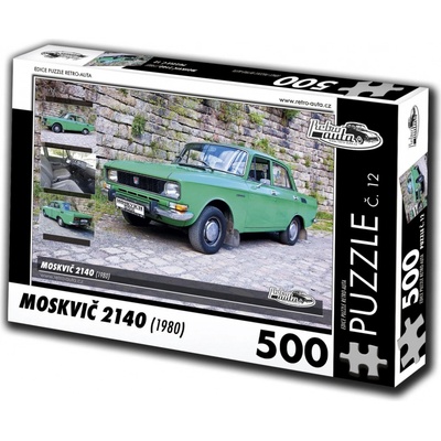 Retro cars Moskovič 2140 1980 500 dielov