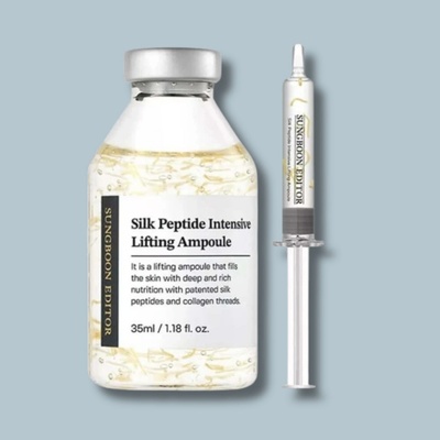 Sungboon Editor - Silk Peptide Intensive Lifting Ampoule - Intenzivní liftingová ampule s hedvábnými peptidy 35ml – Zboží Dáma
