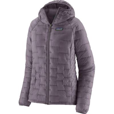 Patagonia Дамско синтетично яке Patagonia Women's Micro Puff Hoody Synthetic jacket - May Grey (104-3823-2513)