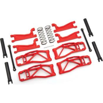 Traxxas Комплект окачване на колелата Traxxas червен (за WideMaxx)