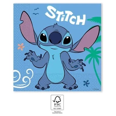 Procos Хартиени салфетки Стич 33 x 33 см 20 бр