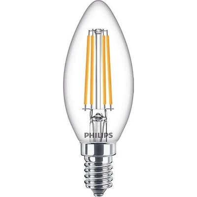 Philips CorePro LEDCandle ND 6.5-60W B35 E14 827 CL G LED žárovka 6,5W 806lm