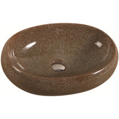 Inter Ceramic Порцеланов умивалник за плот icb 854 brown