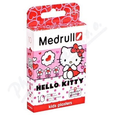 Náplast Medrull dětská Kids Hello Kitty 10 ks