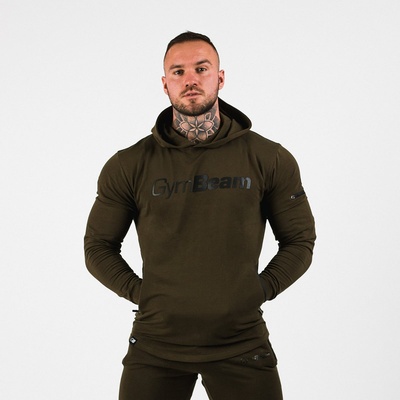 GymBeam Суичър Urban Military Green XL