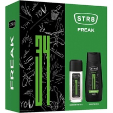 Srt8 Freak parfémovaný deodorant sklo 85 ml + sprchový gel 250 ml, kosmetická sada pro muže