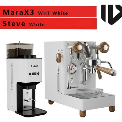 Set Lelit MaraX3 WHT + Steve PM20-4Q40 White
