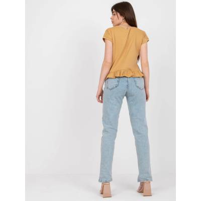T shirt TW TS 1053.21X camel horčicová