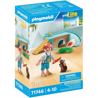 Playmobil 71746 Chlapec s morčaťom