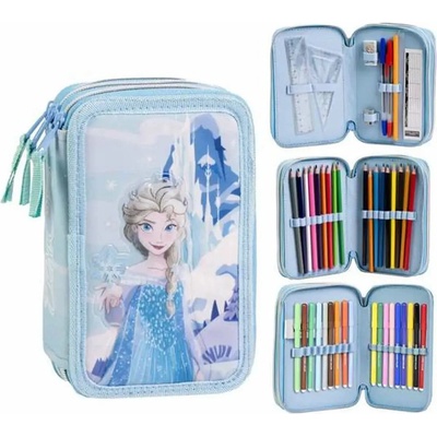 Frozen Несесер за моливи Frozen Тъмно синьо 12, 5 x 6, 5 x 19, 5 cm (8445484506082)