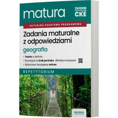 Matura 2027. Geografia. Repetytorium. Zakres rozszerzony