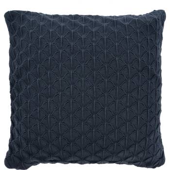 Södahl Декоративна възглавница Scallop 45 x 45 см индигова (28975)