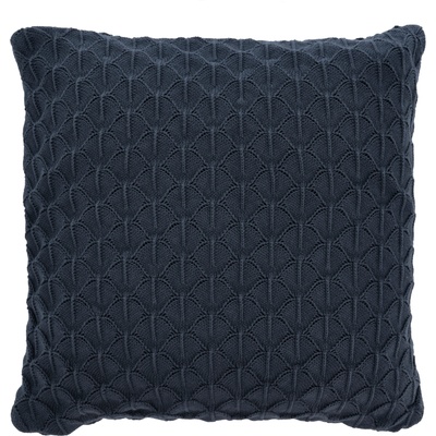 Södahl Декоративна възглавница Scallop 45 x 45 см индигова (28975)