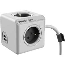 Allocacoc PowerCube Extended USB 1,5 m šedá 8718444082217