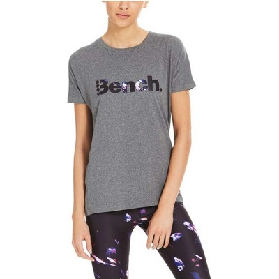 BENCH tričko Snow Tee Black Beauty Marl