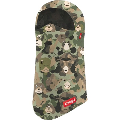 Airhole Milk Fleece Balaclava Junior monkey camo 25/26