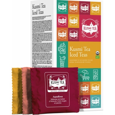 Kusmi Bio čajový set Iced Teas vo vrecúškach 24 ks