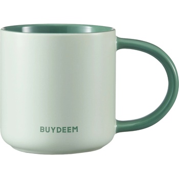 Buydeem CD1018 Ceramic Mug 300 ml, Cozy Greenish (CD1018-CG)