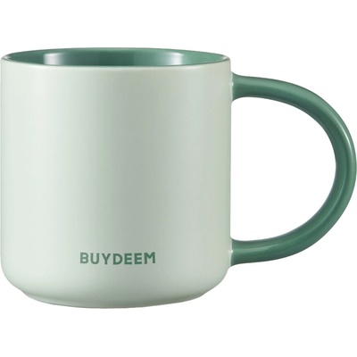 Buydeem CD1018 Ceramic Mug 300 ml, Cozy Greenish (CD1018-CG)