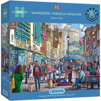 Gibsons Пъзел Gibsons от 1000 части - Разходка из Уиндзор (G6364)