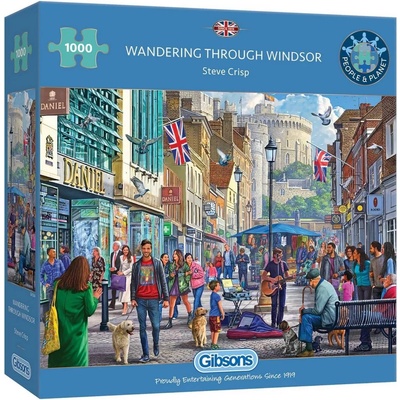 Gibsons Пъзел Gibsons от 1000 части - Разходка из Уиндзор (G6364)
