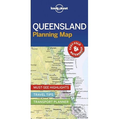Lonely Planet Queensland Planning Map