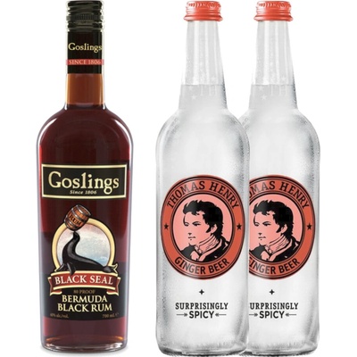 Goslings Black Seal 40% 0,7 l (sada)