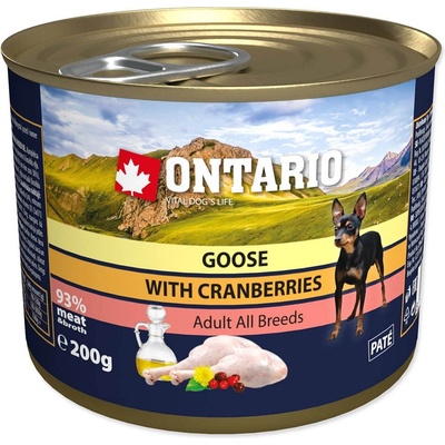 Ontario Duck Pate flavoured with Cranberries 200 g