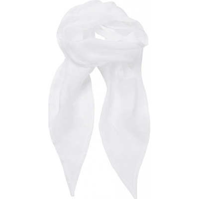 Premier Workwear dámský šifonový šátek PR740 White