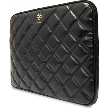 Guess Sleeve GUCS16ZPSQSSGK 16" čierny prešívaný 4G