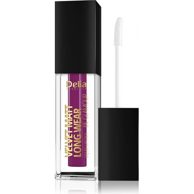 Delia Cosmetics Velvet Matt Long Wear Be Glamour dlhotrvajúci rúž s matným efektom 106 Get It 5 ml
