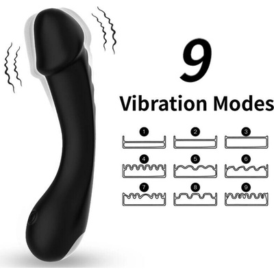 Armony Dildo Silicone Black