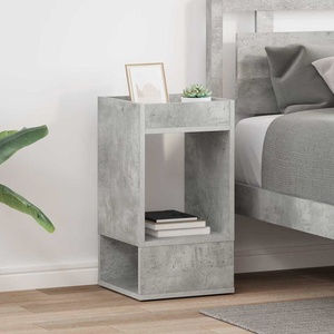 vidaXL Крайна масичка 2 бр. Циментено сиво 30 x 30 x 56 см (890935)