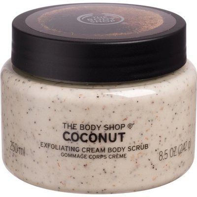 The Body Shop Coconut tělový peeling s kokosem 250 ml