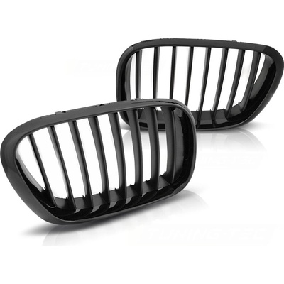 Predná maska BMW X5 E53 99-03 Glossy Black-Black Frame