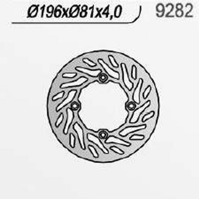 NG Brzdový kotúč NG 9282