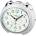 Casio - Будилник 1xLR14 бял/хром (FT0369)