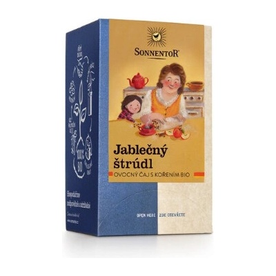 Sonnentor Čaj Jablečný štrúdl porcovaný dvoukomorový 45 g