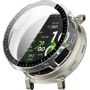Techsuit Калъф с протектор за Amazfit Active 3 Premium - Defense360 Pro - Techsuit - Прозрачен