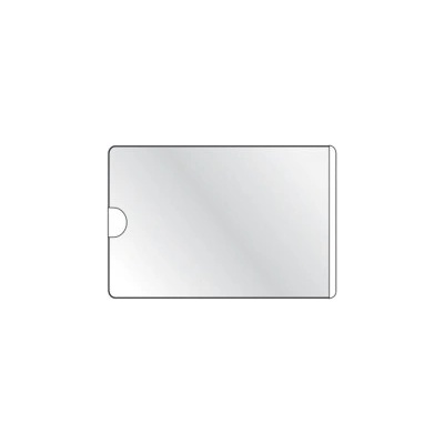 Samolepiace vrecko vizitkové s otvorom zboku DURABLE 93x62mm 100ks