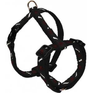 Nobby Нагръдник mini черен ширина 10 мм обиколка - 20-35 см 78504-05