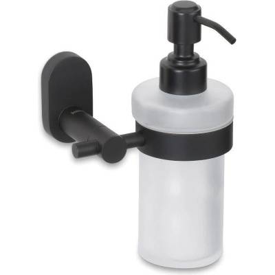 Kela Диспенсър за течен сапун за стена KELA Alessio, черен (2236)