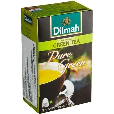 Dilmah Zelený čaj Pure Green 20 x 1,5 g