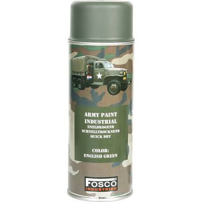 FOSCO Barva ARMY ve spreji 400ml ZELENÁ ANGLICKÁ