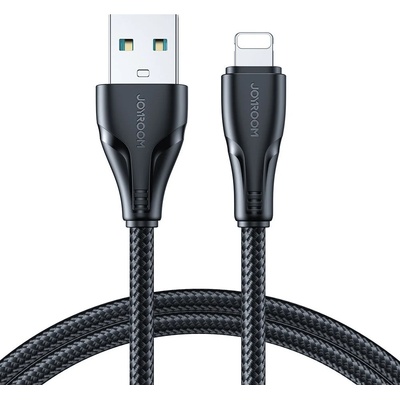 JOYROOM Кабел Joyroom Surpass Series, USB към Lightning, 2.4A, 2m, черен (S-UL012A11) (S-UL012A112B)