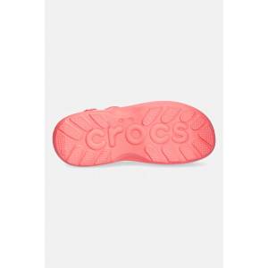 Crocs сандали с платформа дамски Soho Frosted Y Strap Sandal (212651.6UI)